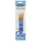 RCC 201 | Crafter's Choice™ 4pc Golden Taklon Round Brush Set